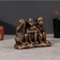 Creative Three Wise Monkeys Resin Figurine For Home Decor Gifting 6