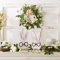 Nordic Rabbit Couple Easter Decorations 2Piece Wooden Ornament Set 6