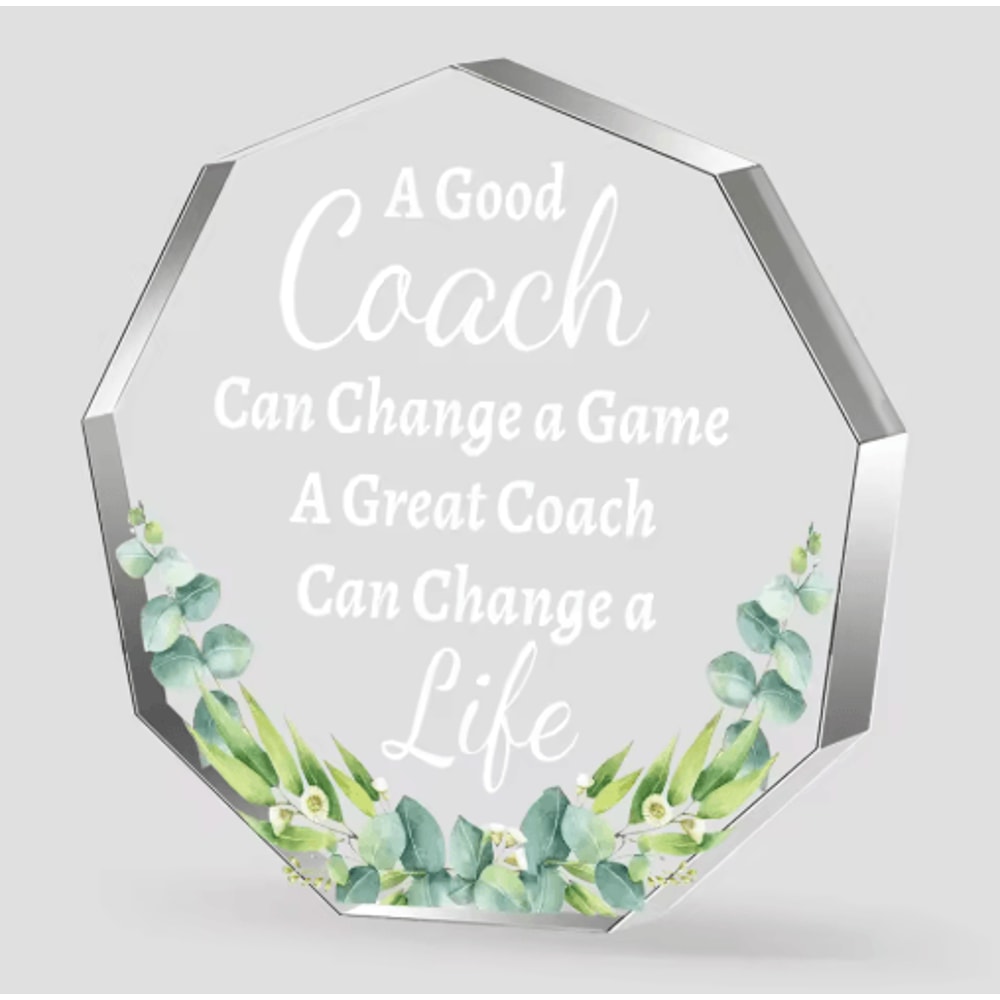 Acrylic Appreciation Thank You Gift Sign For Coworkers Friends 1