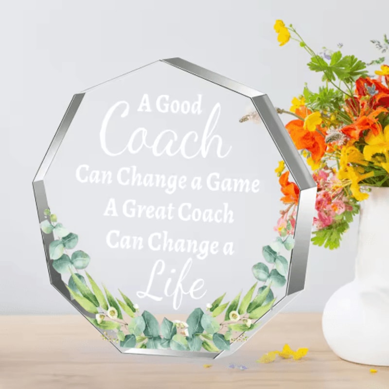 Acrylic Appreciation Thank You Gift Sign For Coworkers Friends 4