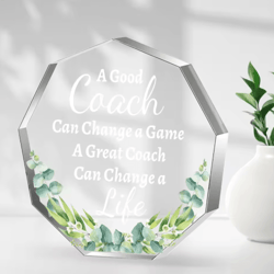 acrylic appreciation thank you gift sign for coworkers & friends