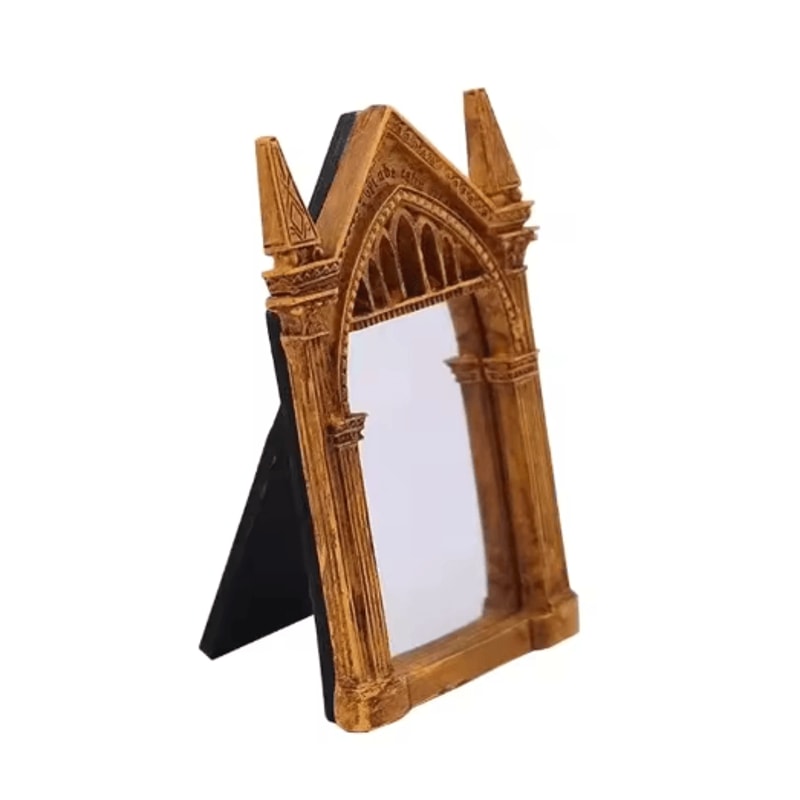 Mirror Of Erised Standing Bookshelf Decor Wizard Home Fantasy Gift Accent 4