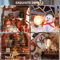 Christmas Night Warm House Miniature Dollhouse DIY Kit With Music Box 2