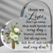 Acrylic Heart Bereavement Keepsake Sympathy Memorial Gift For Mom 1