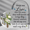 Acrylic Heart Bereavement Keepsake Sympathy Memorial Gift For Mom 0