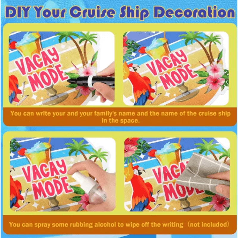 8Piece Cruise Duck Door Magnets Set Fun Cabin Decor For Cruise Doors Fridge 3