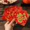2026 Year Of The Horse Mini Fu Character Stickers Lunar New Year Door Window Decor 5pcs 6