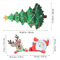 Christmas Tree Magnetic Fridge Magnets Holiday Kitchen Home Decor Stickers 1