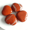 Natural Red Jasper Heart Pendant Decorative Stone Accent For Home Gifts Jewelry 4
