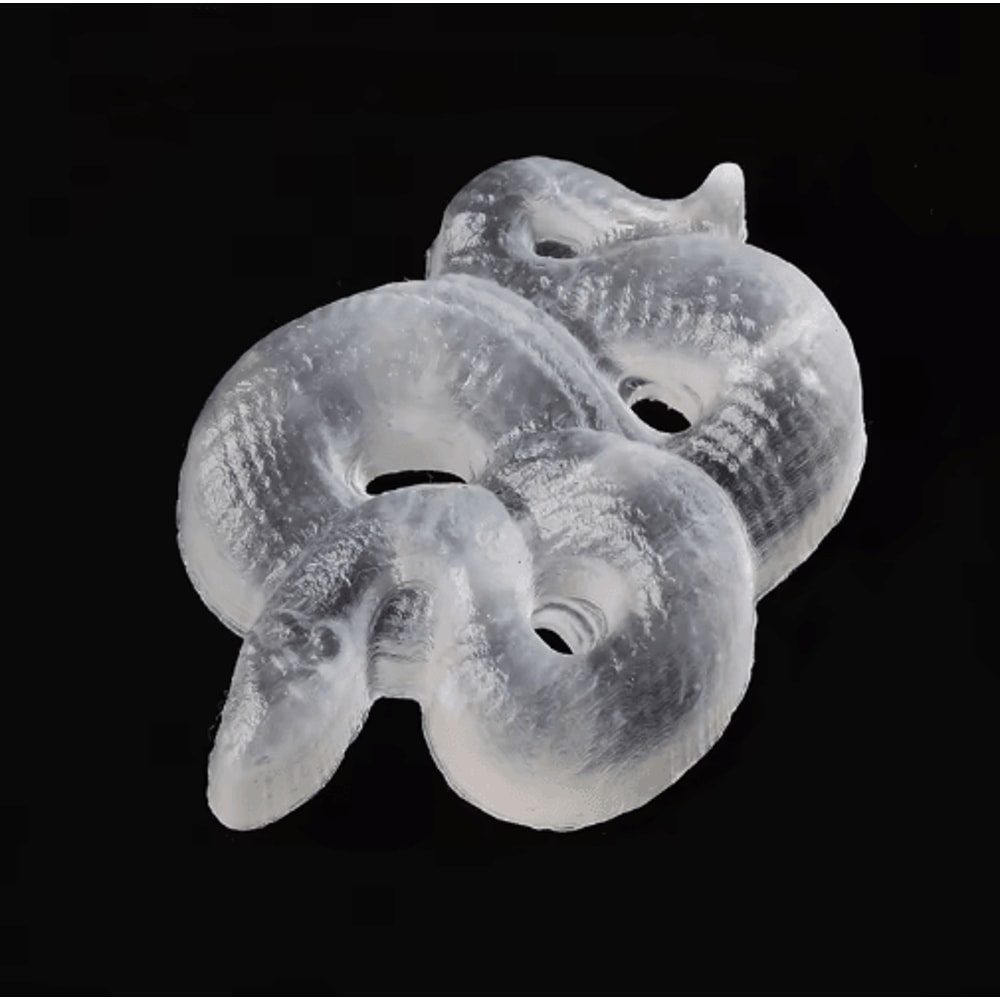 Natural Selenite Snake Crystal Figurine Feng Shui Lucky Animal Home Decor Gift 1