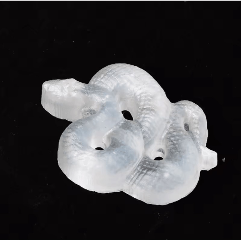 Natural Selenite Snake Crystal Figurine Feng Shui Lucky Animal Home Decor Gift 5