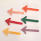 Cute Arrow Refrigerator Magnets Set Fun Photo Message Markers 6pcs 2