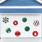 Premium 8Piece Christmas Garage Door Magnets Set Festive Magnetic Decorations For Home Holiday 2