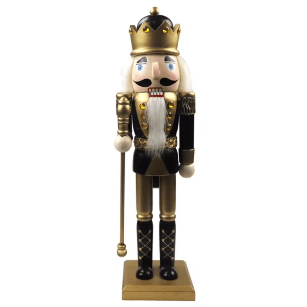 Classic Tabletop Nutcracker Ornament Festive Holiday Figurine For Home And Garden Decor 1