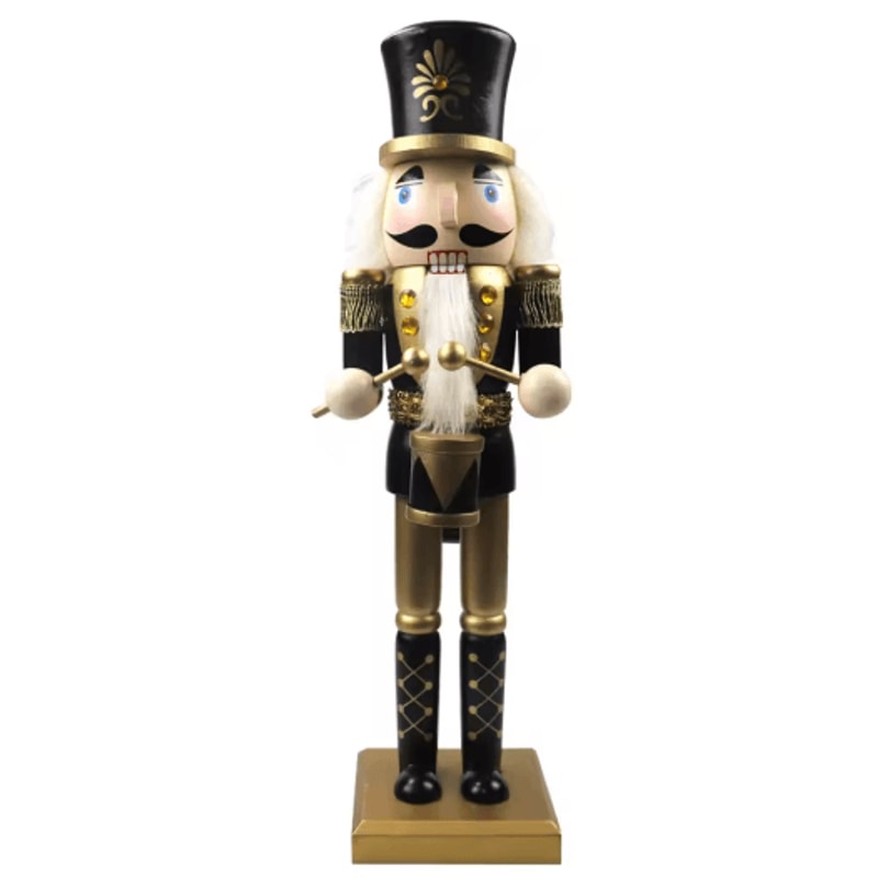 Classic Tabletop Nutcracker Ornament Festive Holiday Figurine For Home And Garden Decor 3