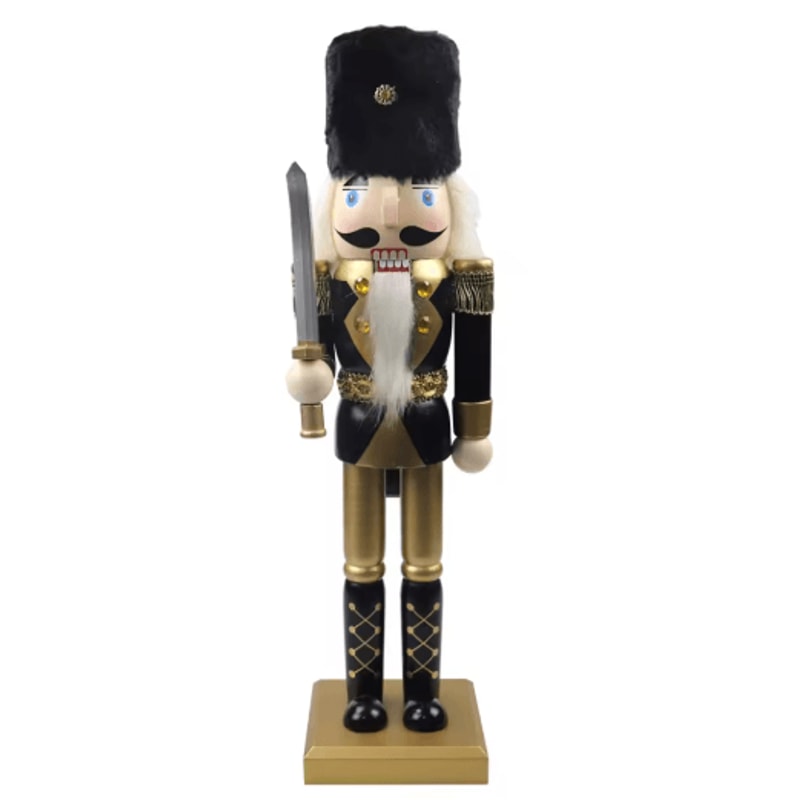 Classic Tabletop Nutcracker Ornament Festive Holiday Figurine For Home And Garden Decor 5