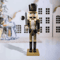 Classic Tabletop Nutcracker Ornament Festive Holiday Figurine For Home And Garden Decor 7