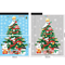 Christmas PVC Wall Decals Set Festive Door Window And Tree Stickers For Holiday Decor 2