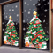 Christmas PVC Wall Decals Set Festive Door Window And Tree Stickers For Holiday Decor 5