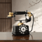 Retro Vintage Telephone Ornament Aged Decorative Craft Accent For Living Room Decor 5