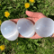 Natural Selenite Palm Stone Polished Oval Crystal For Meditation Energy Cleansing Home Decor 3