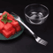 2in1 Stainless Steel Watermelon Slicer Fork Portable Fruit Cutter Serving Tool 5