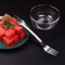 2in1 Stainless Steel Watermelon Slicer Fork Portable Fruit Cutter Serving Tool 5
