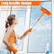 Extendable Window Cleaner Tool Set 180 Rotatable Long Handle Window Mop Squeegee 4