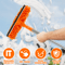 Extendable Window Cleaner Tool Set 180 Rotatable Long Handle Window Mop Squeegee 7