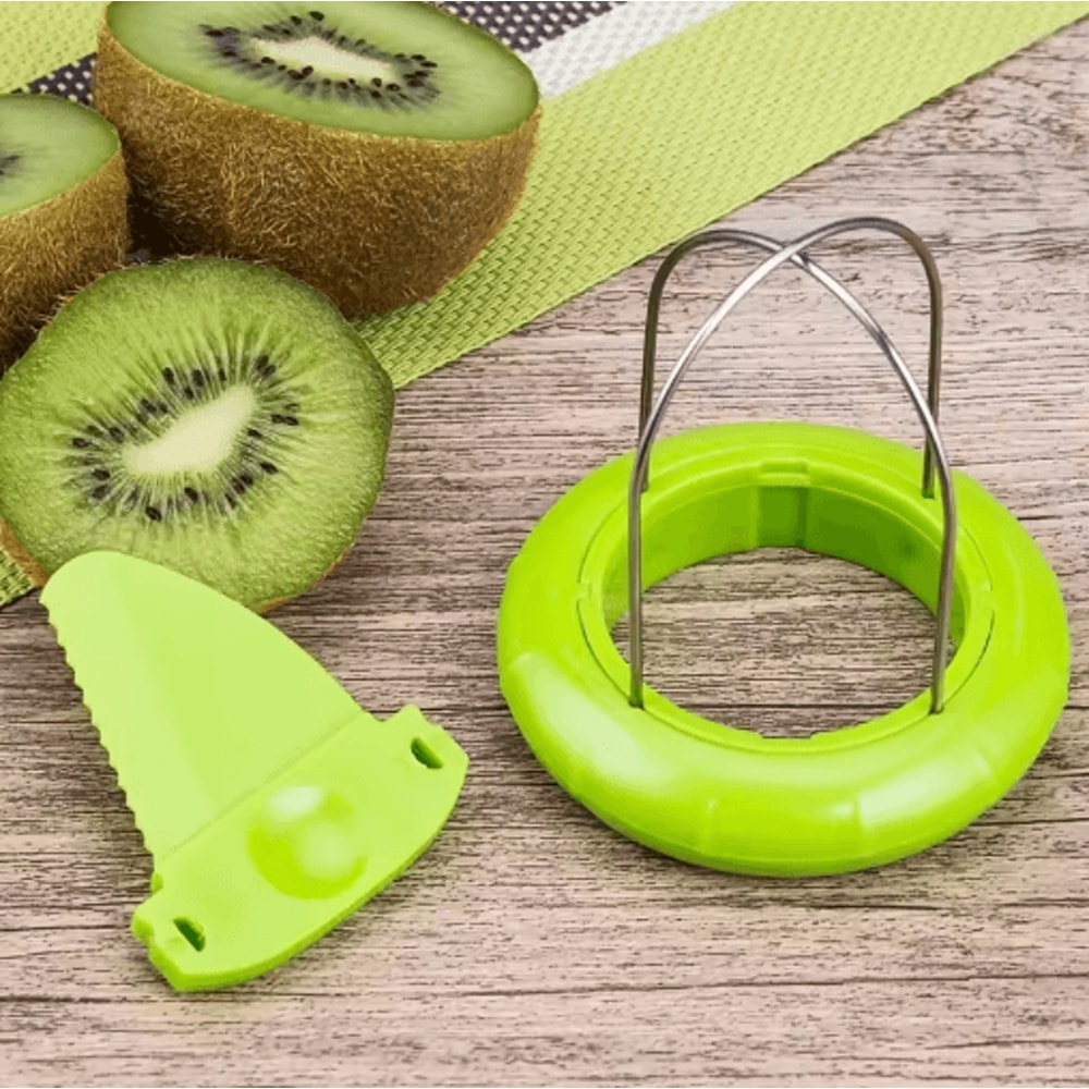 Kiwi Fruit Opener Spoon Thickened Stainless Steel Kiwi Peeling Splitting Tool 4