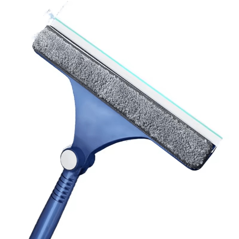 DoubleSided Glass Cleaning Tool Adjustable Long Handle Window Wiper For Home Car 3