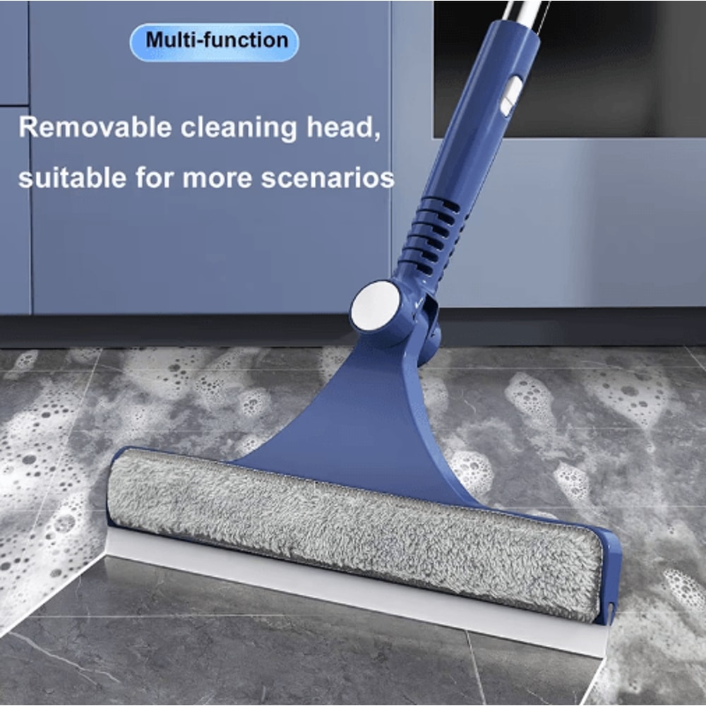 DoubleSided Glass Cleaning Tool Adjustable Long Handle Window Wiper For Home Car 5