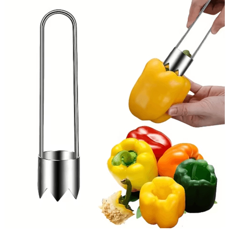 Stainless Steel Apple Corer Tool Set Easy Fruit Vegetable Core Remover 13pcs 0