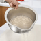 Stainless Steel 304 Rice Washer Strainer Bowl Multi Use Rice Sieve Colander For Kitchen 4