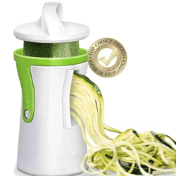 heavy duty vegetable spiralizer zucchini noodle and pasta maker slicer