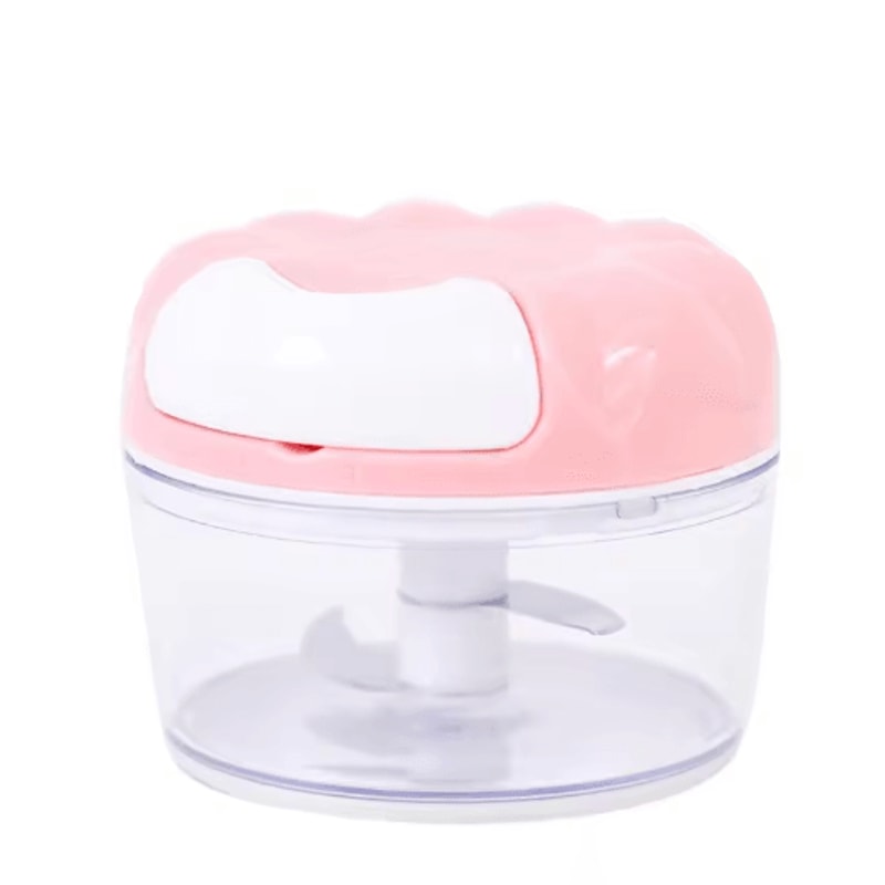 Hand Pull Manual Garlic Chopper Mini Food Processor 2