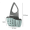 Adjustable Kitchen Sink Organizer With Hanging Drain Basket 7