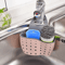 Adjustable Kitchen Sink Organizer With Hanging Drain Basket 12