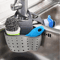 Adjustable Kitchen Sink Organizer With Hanging Drain Basket 14