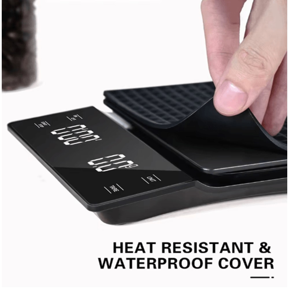 Precision Digital Coffee Scale With Timer For Espresso And Pour Over Brewing 4