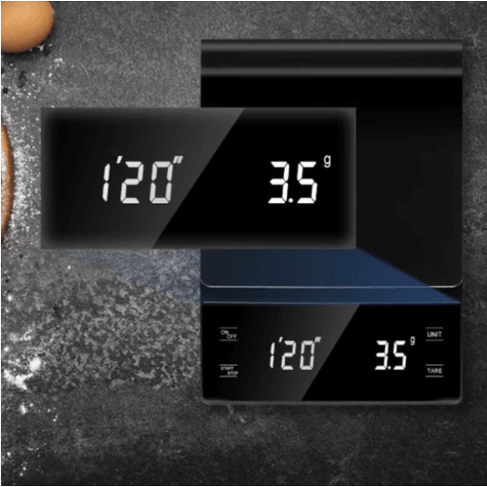 Precision Digital Coffee Scale With Timer For Espresso And Pour Over Brewing 6