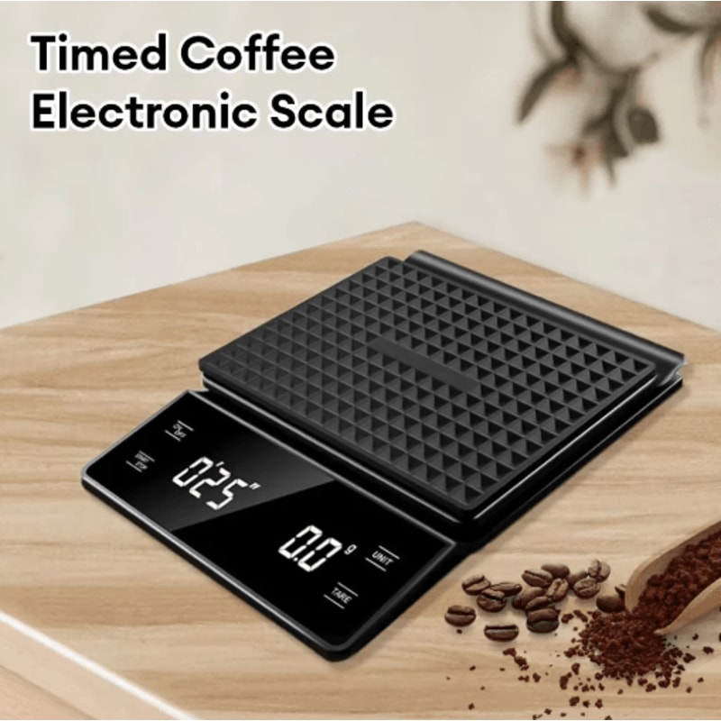 Precision Digital Coffee Scale With Timer For Espresso And Pour Over Brewing 7