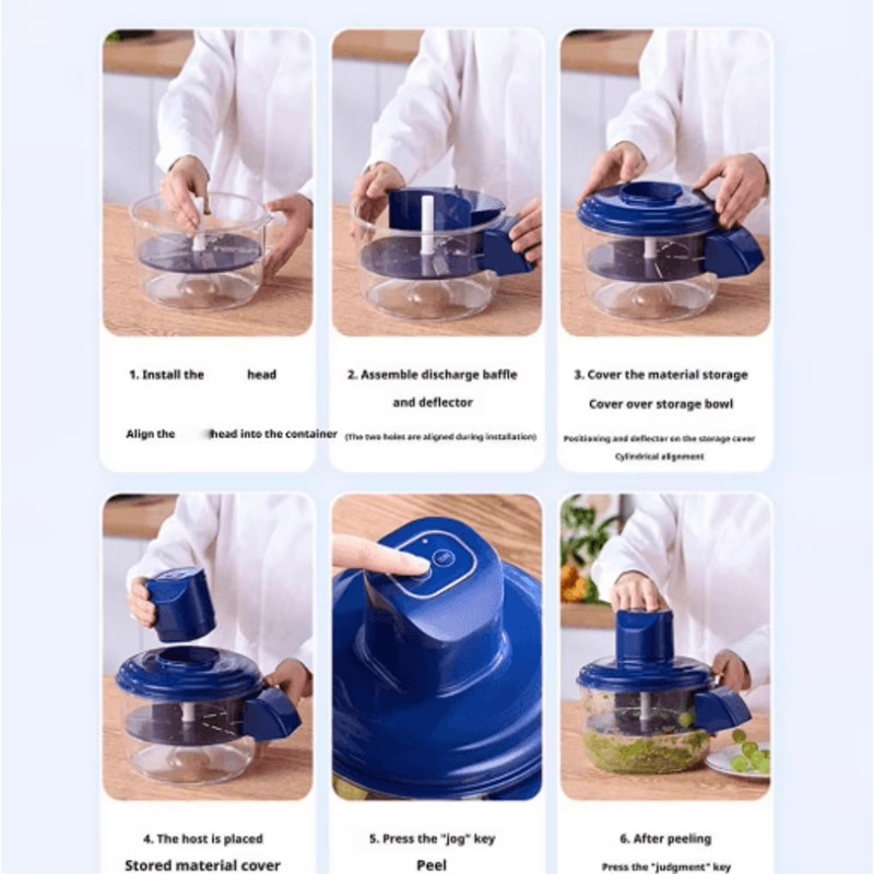 Automatic Electric Grape Peeler For Quick And Hands Free Fruit Prep 2