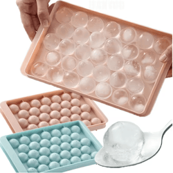 33 grid ice ball mold and whiskey ice cube tray for diy frozen treats
