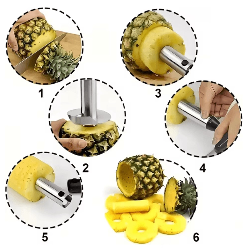Stainless Steel Pineapple Slicer And Corer Tool 0