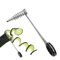 Stainless Steel Handheld Vegetable Spiral Slicer For Creative Garnishes 0