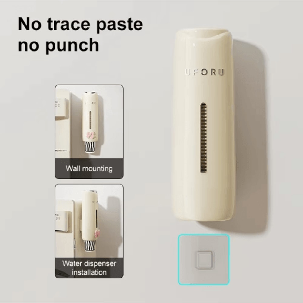 PerforationFree Wall Mounted Cup Dispenser For Water Dispensers 4