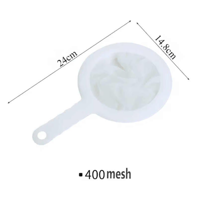 Ultra Fine Nylon Mesh Strainer Spoon For Soy Milk Juice Coffee And Tea 1