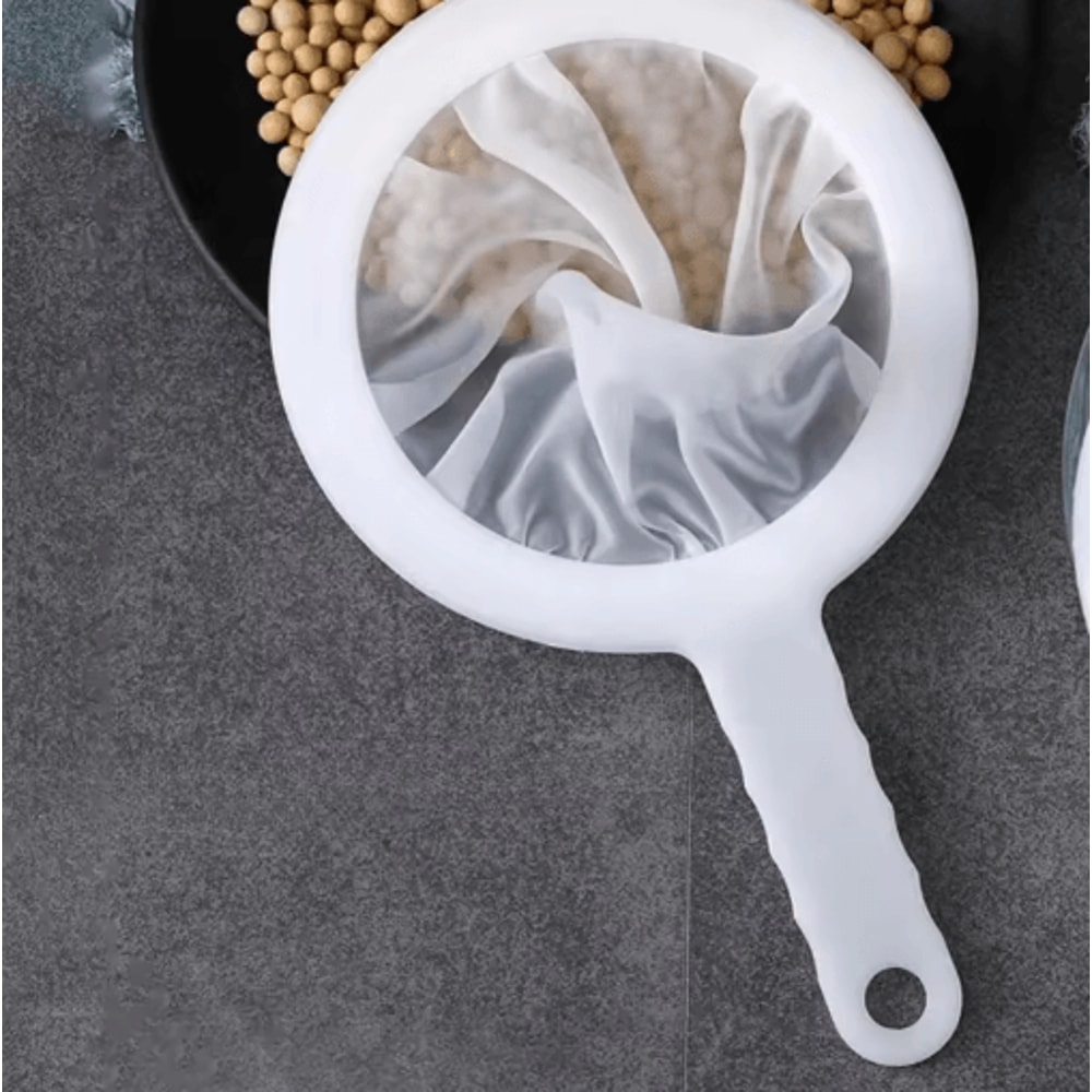 Ultra Fine Nylon Mesh Strainer Spoon For Soy Milk Juice Coffee And Tea 8
