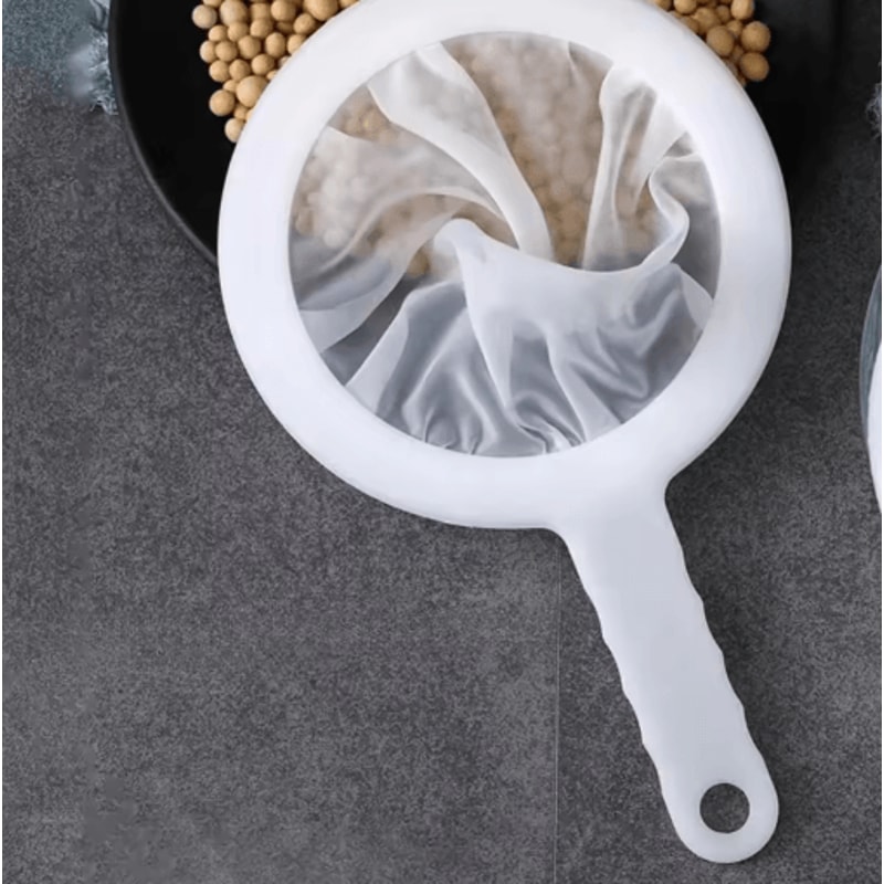 Ultra Fine Nylon Mesh Strainer Spoon For Soy Milk Juice Coffee And Tea 8